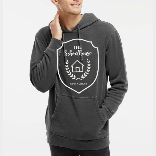 The Schoolhouse: Logo Hooded Sweatshirt