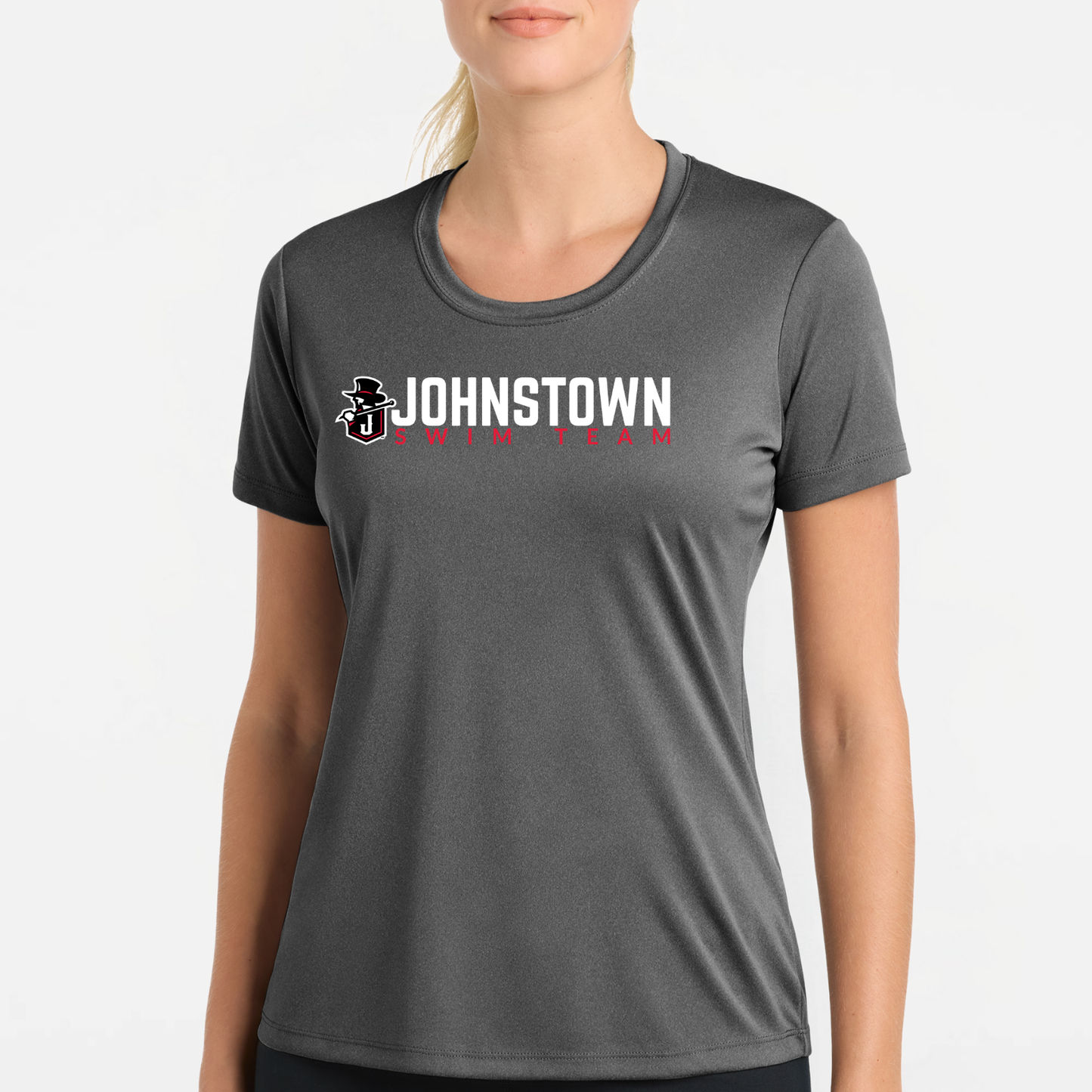JS: Johnstown Swim Team Women's Tech Tshirt