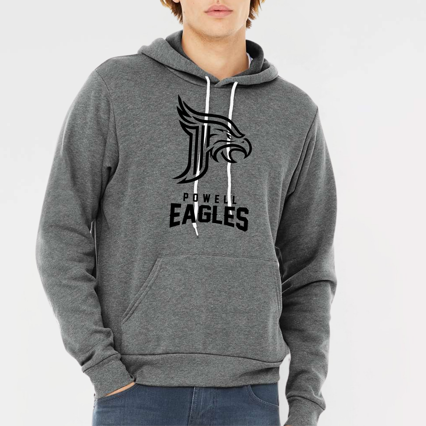 Powell Eagles: Sponge Fleece Hooded Sweatshirt