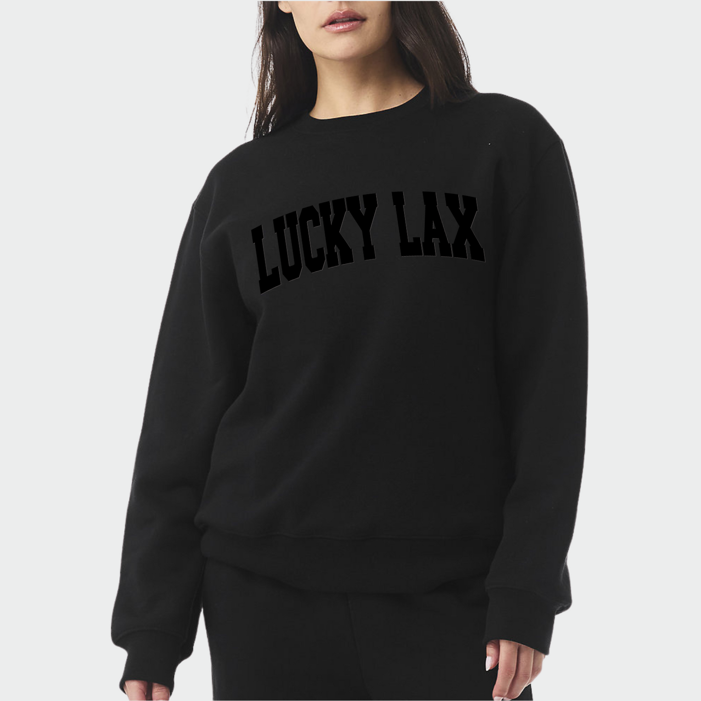 Lucky Lax: Heavyweight Crew Sweatshirt 3D Print