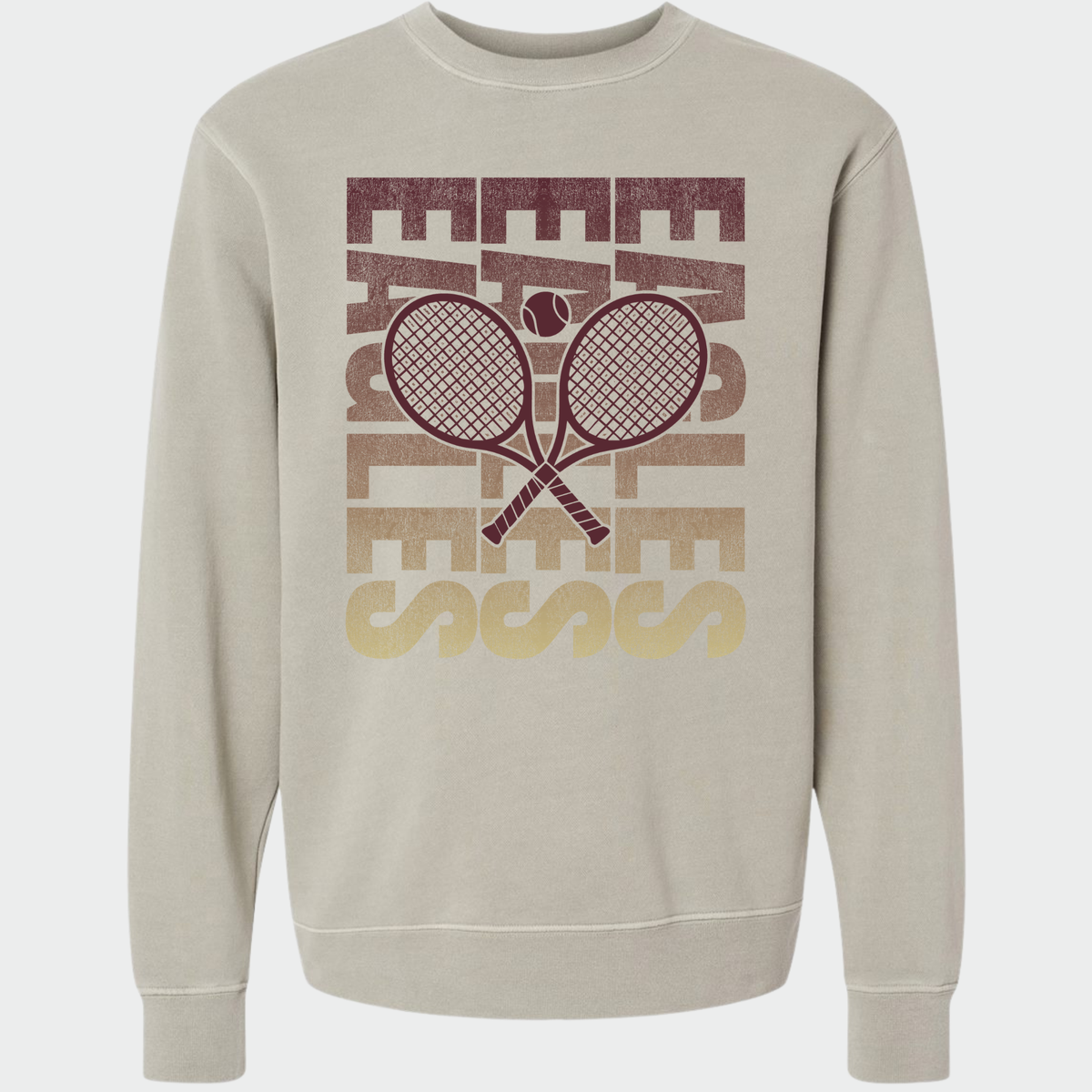 NATennis: Pigment-Dyed Crew Sweatshirt