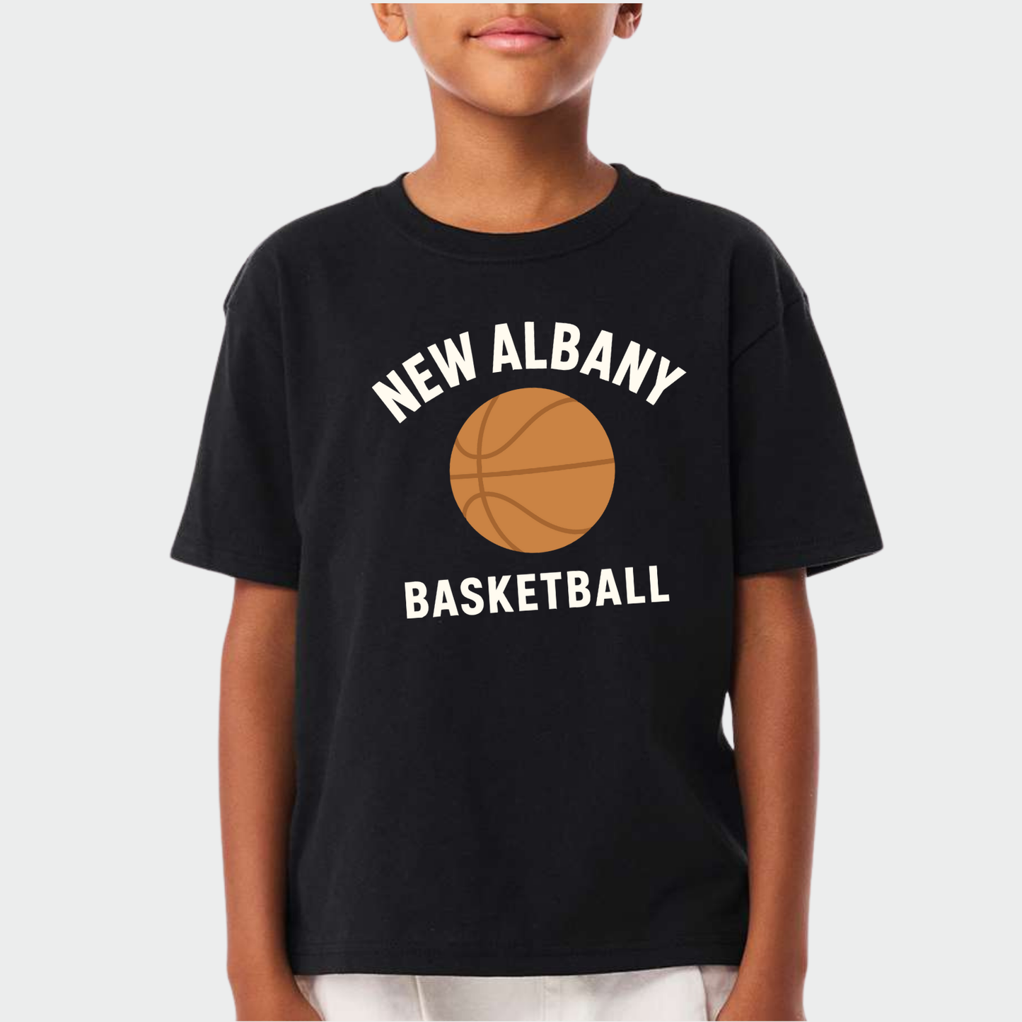 NAGTB: New Albany Basketball Heavyweight T-Shirt