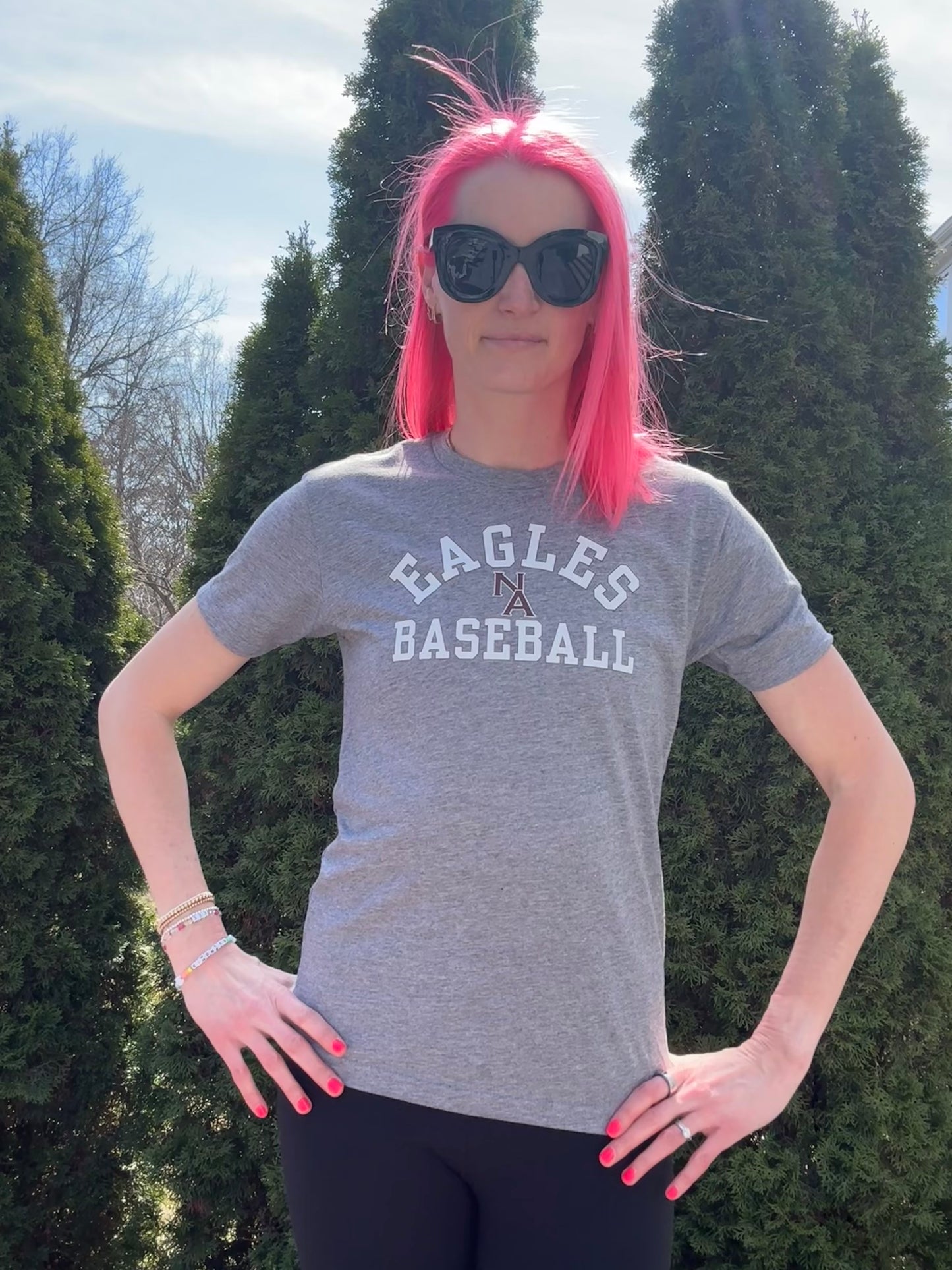 Eagles Baseball Triblend T-Shirt