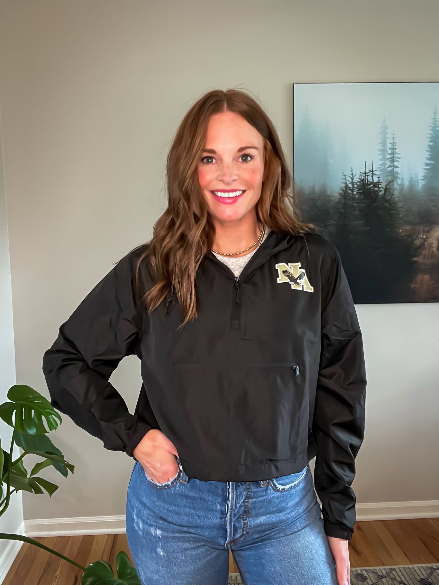 Cropped NA Windbreaker
