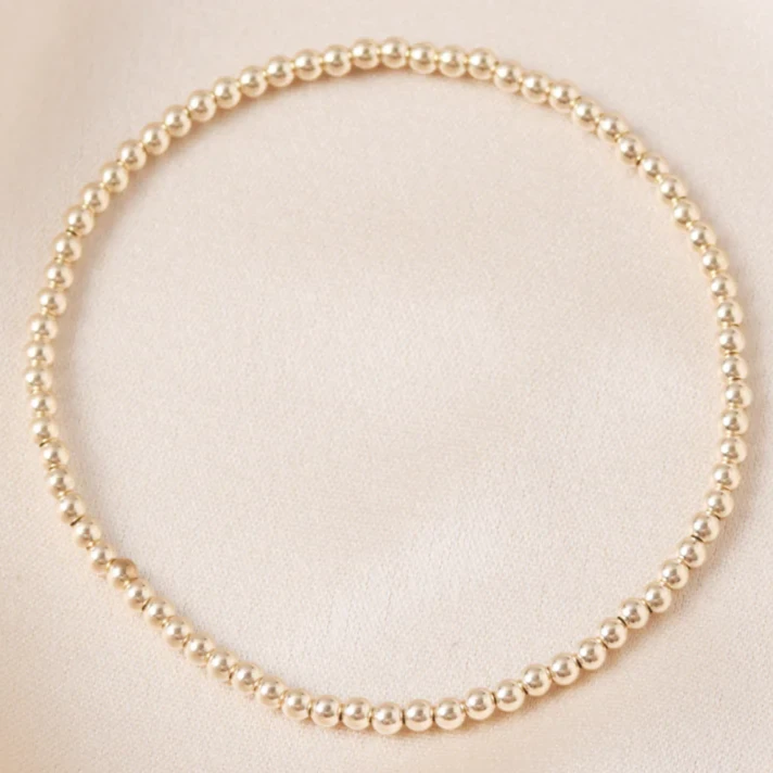 Kylar Mack: Solid Gold Stretch Bracelet