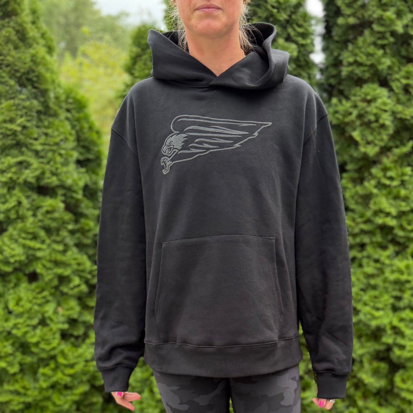 NAPTO: 3D Puff-Printed, Heavyweight Hooded Sweatshirt