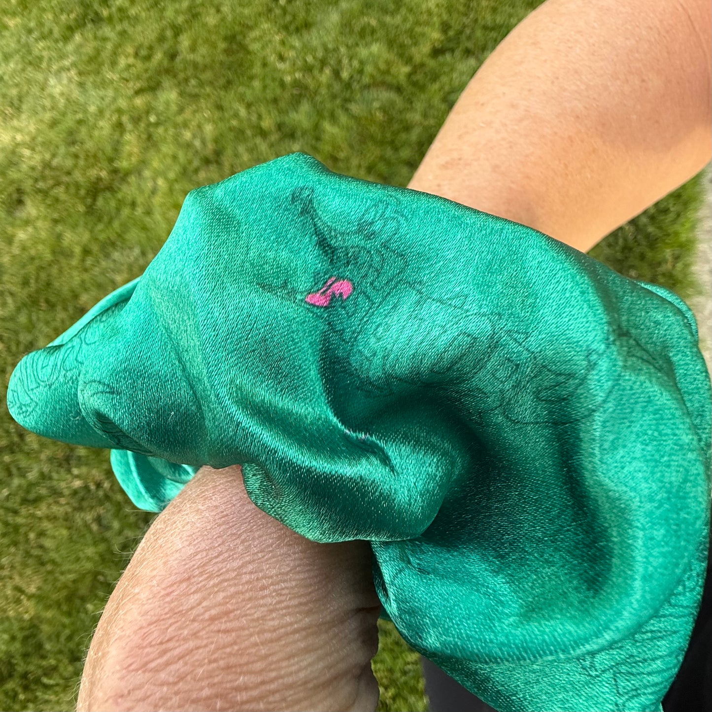 PTAC: Gators Satin Scrunchie