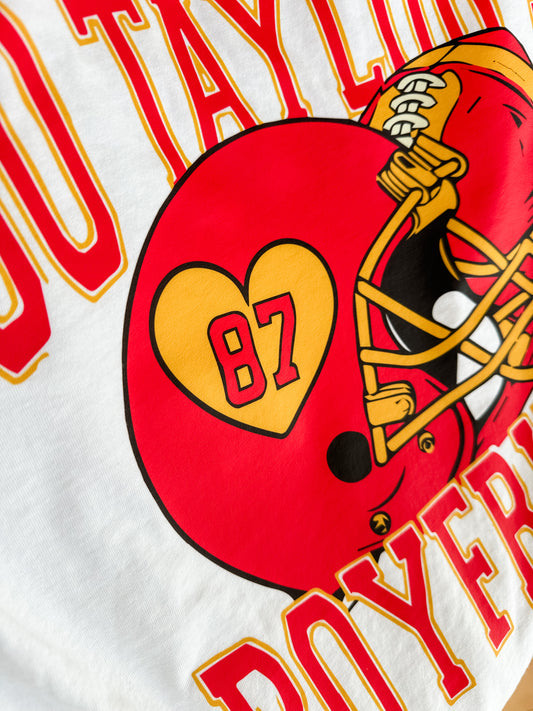 Taylor's Boyfriend Helmet Shirt