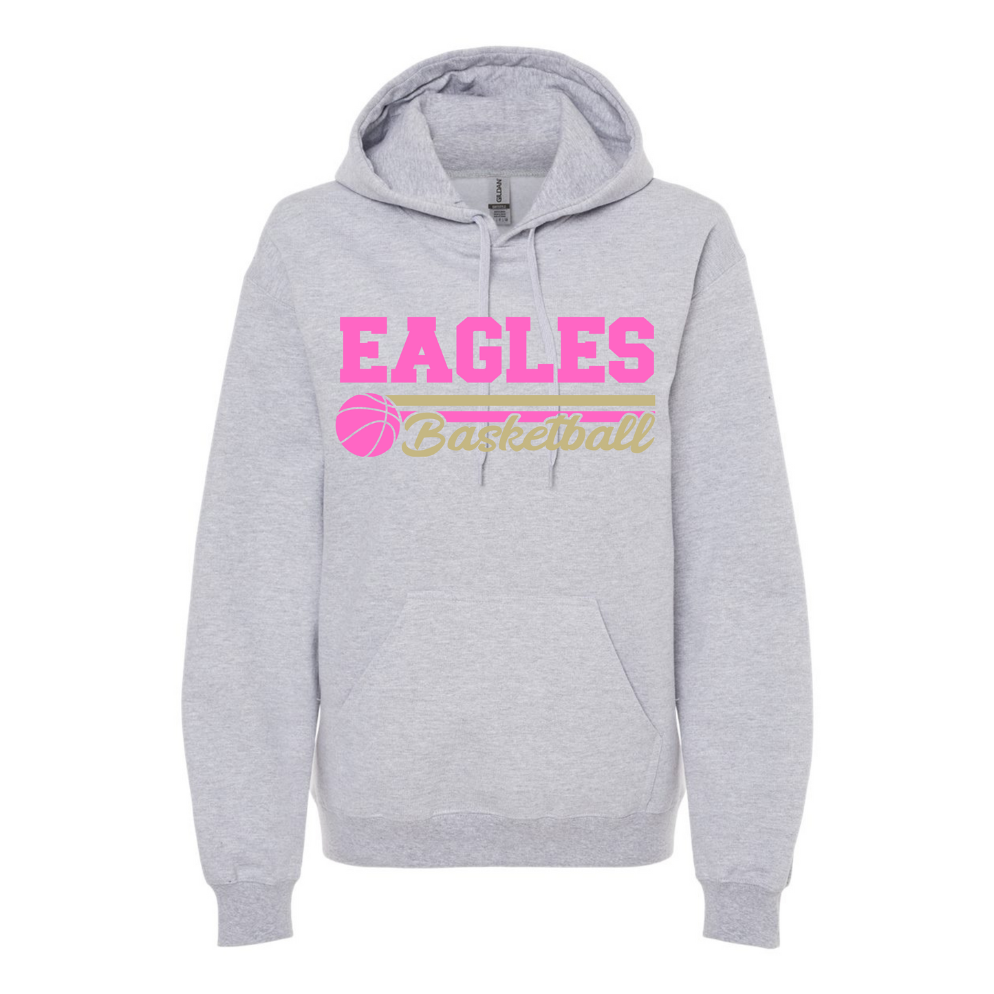 Eagles Basketball Limited Edition *pink* Hooded Sweatshirt