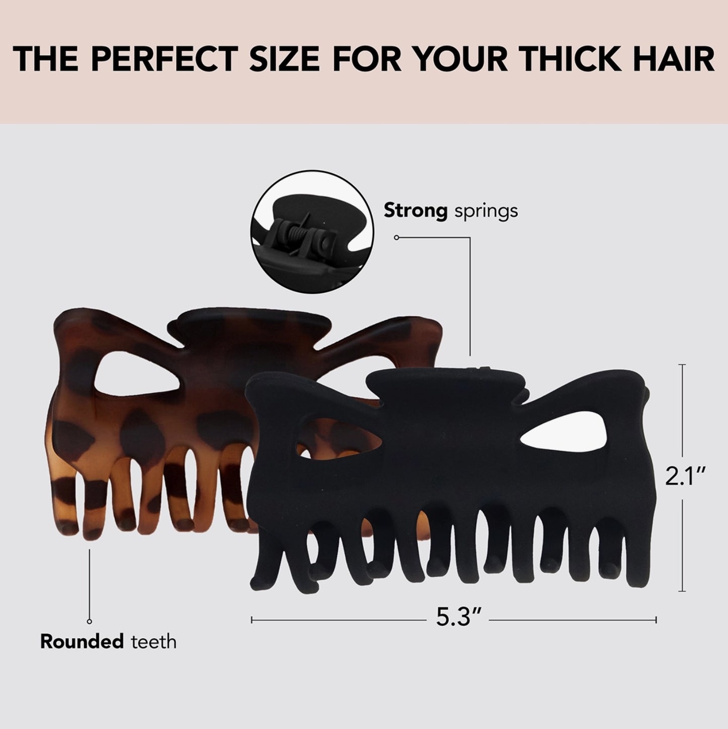 Kitsch: Eco-Friendly Classic Hair Clips