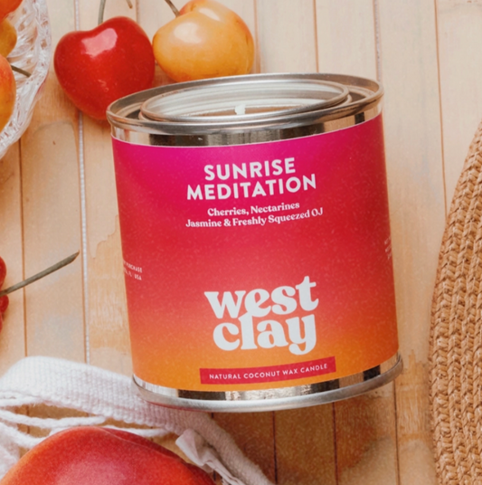 Sunrise Meditation Candle