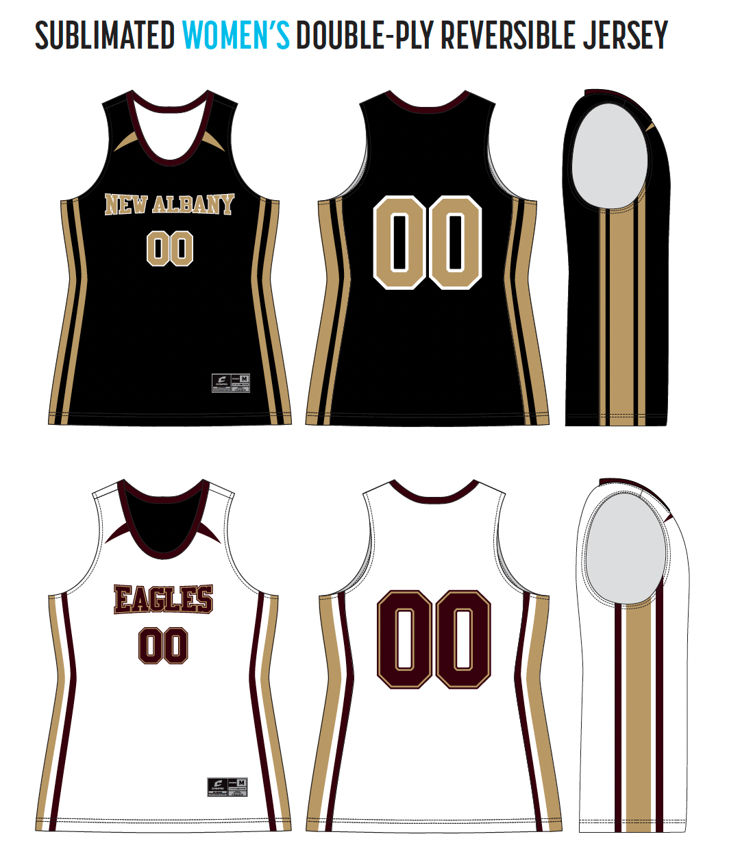 NAGTB: Reversible Basketball Jersey