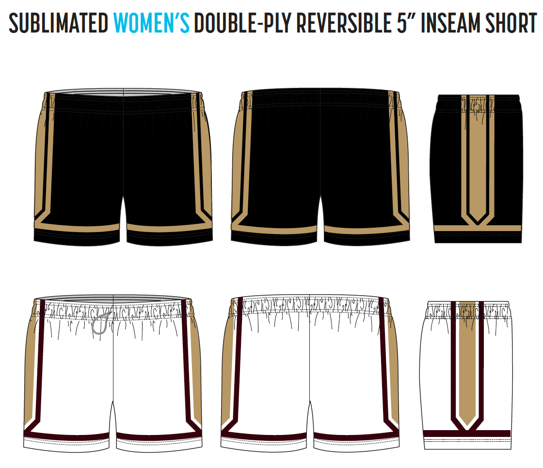 NAGTB: Reversible Basketball Shorts