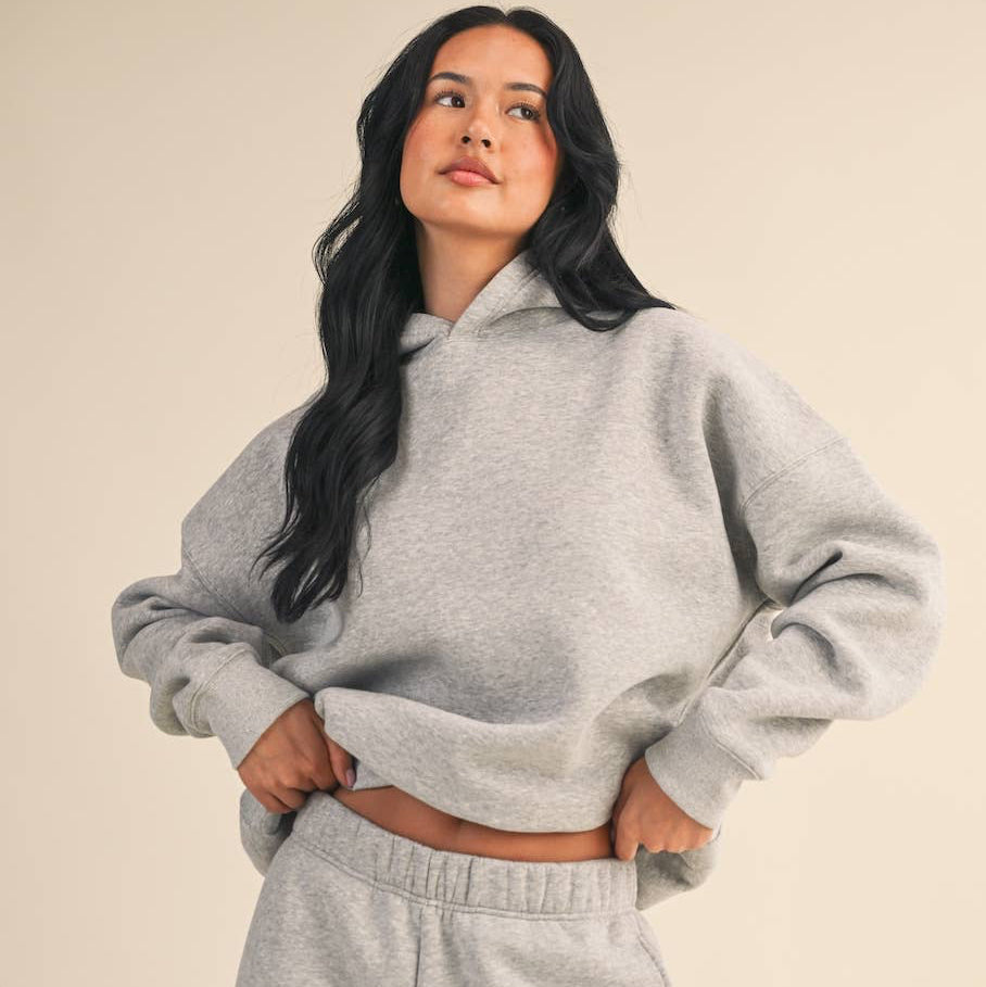 Cozy Fleece Oversized Pullover Hoodie
