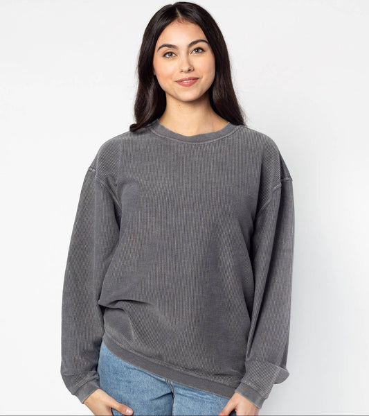 Corded Crew Sweatshirt