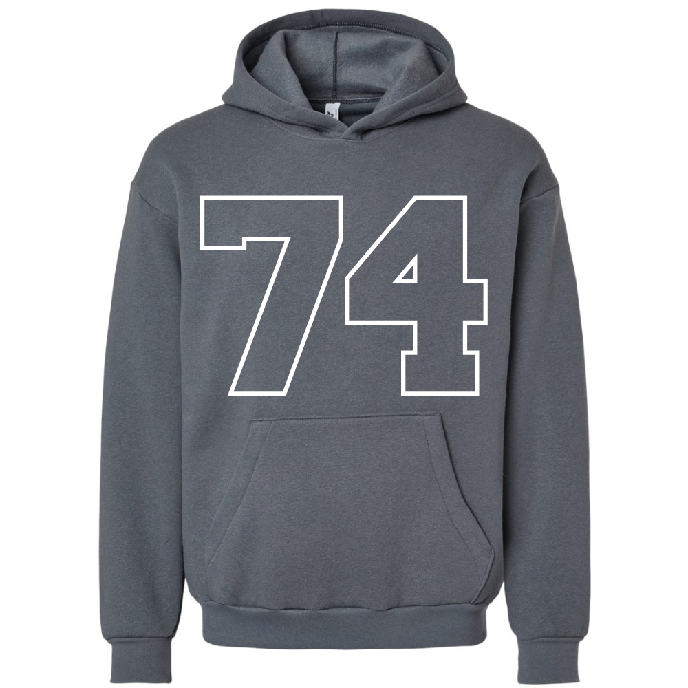 Number Hooded Sweatshirt